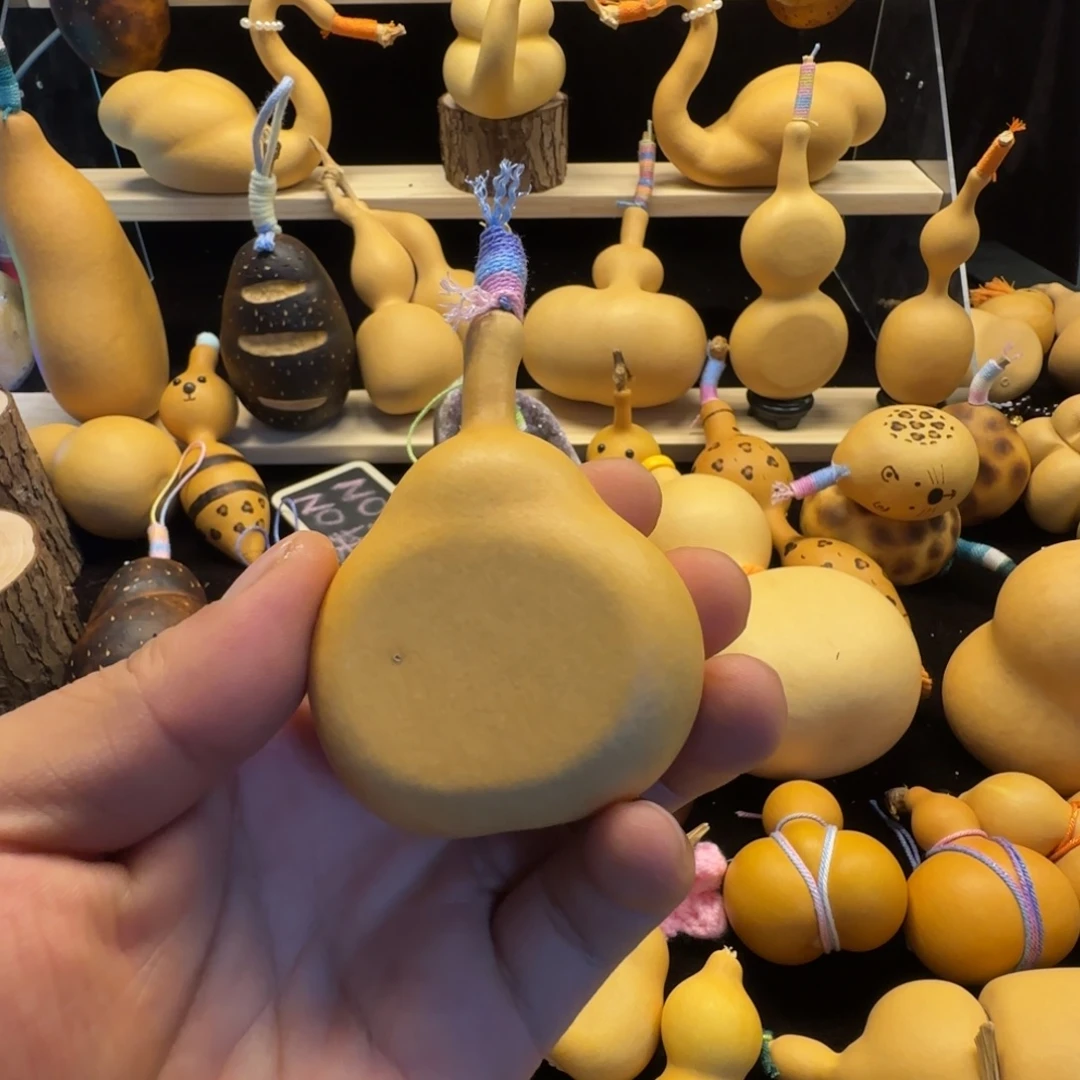 八宝胖梨扁葫芦文玩