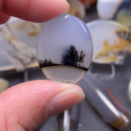 玛瑙/玉髓吊坠(不含链)未镶嵌