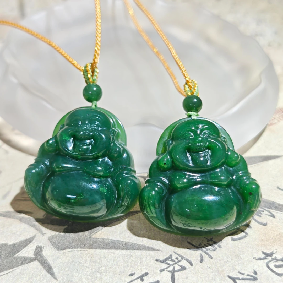 暖冬好物 和田玉碧玉佛公 多样性发货 拍一发一 H888