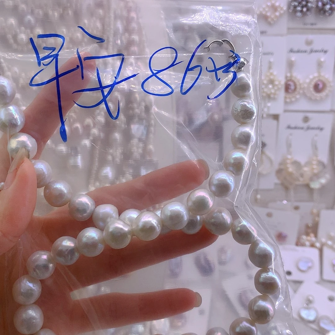 早***～淡水珍珠未镶嵌耳环随机