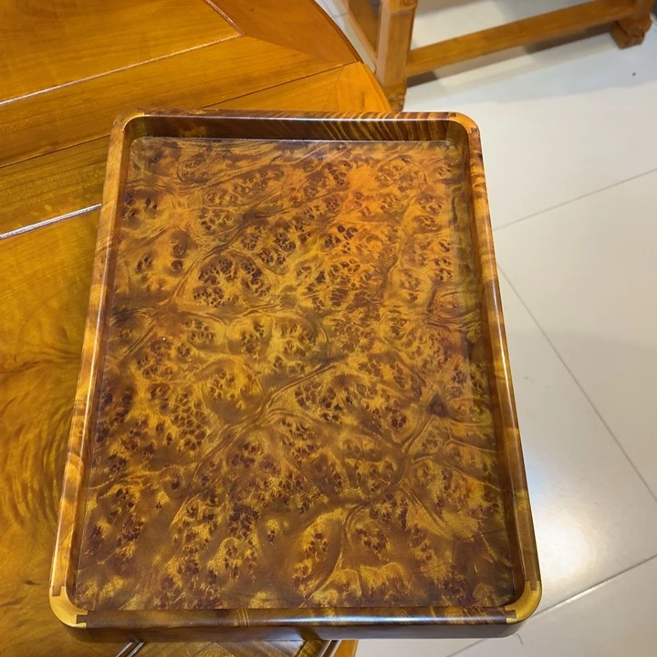 金丝楠黄金樟托盘35/25/3