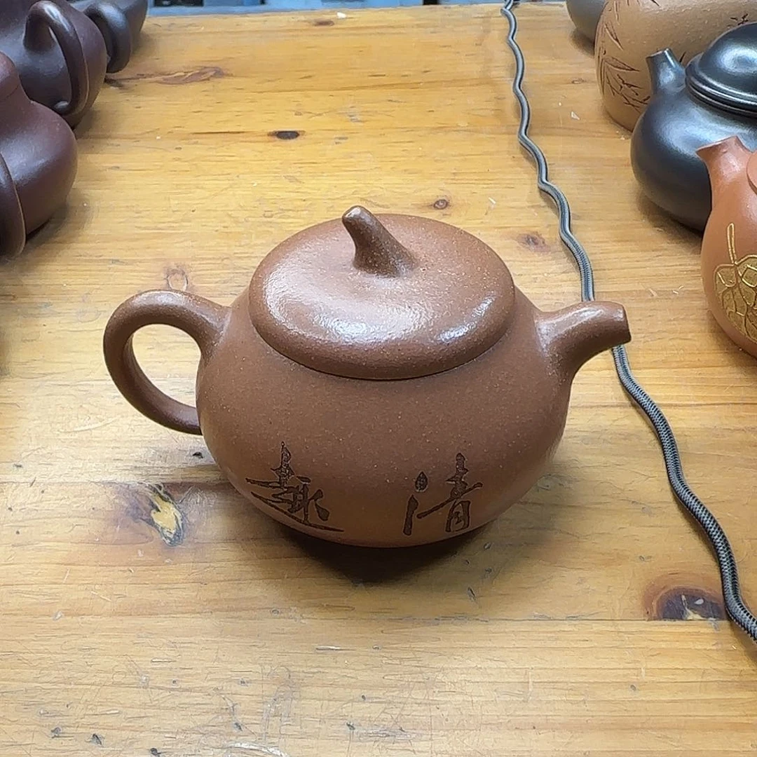 紫砂茶壶民间手艺人全手工制作