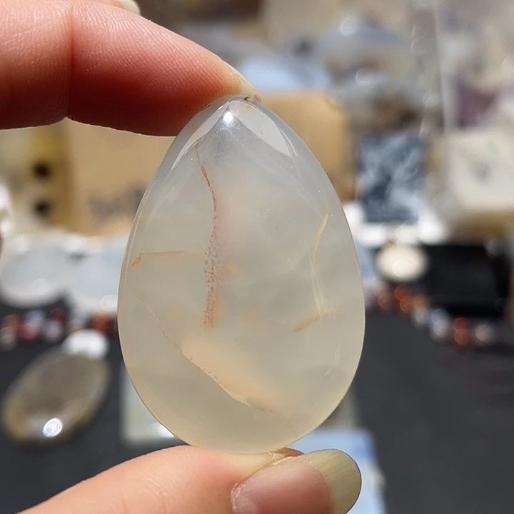 玛瑙/玉髓未镶嵌吊坠(不含链)