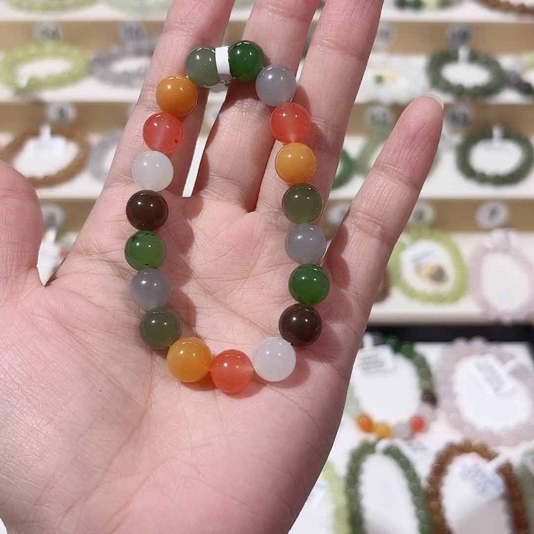 和田玉手链未镶嵌a