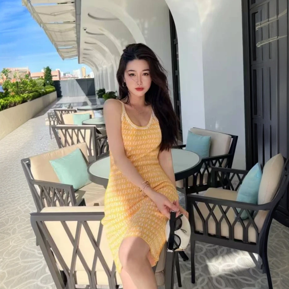 95新 FENDI/芬迪 海囤/芬迪连衣裙/40码/bc56585