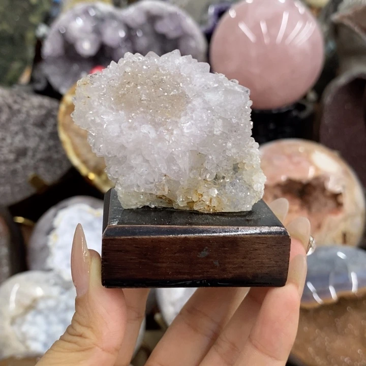 紫晶珠宝半成品未镶嵌