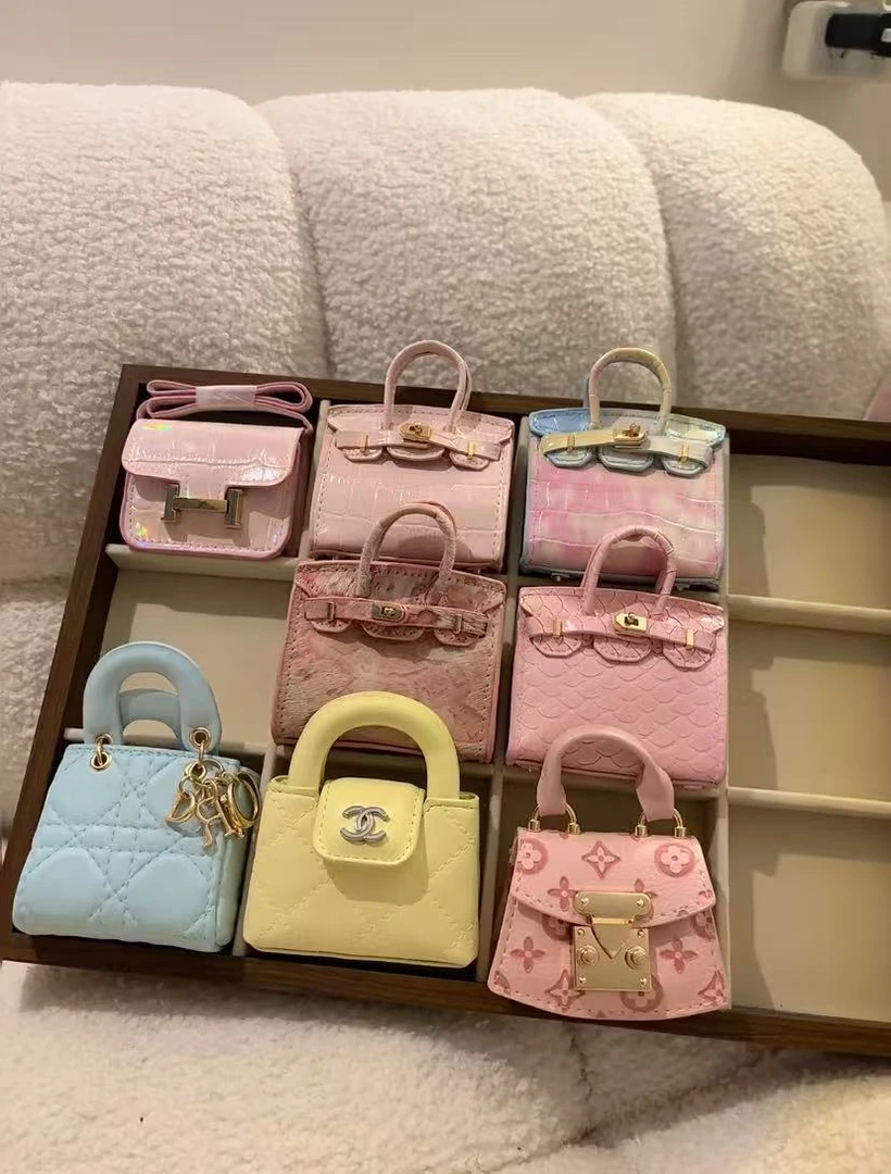 新品Mini包包网红可爱耳机包 车钥匙包 百搭挂件