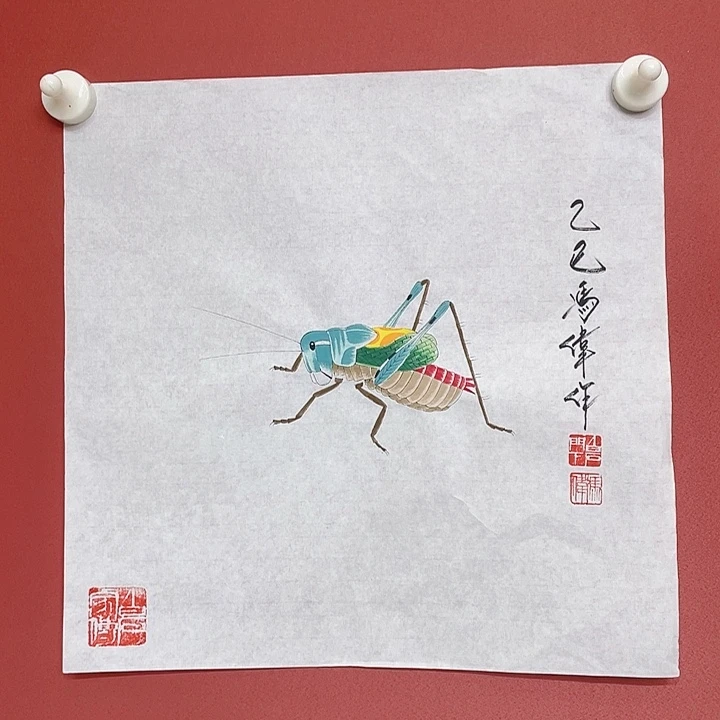 国画冯老师手绘作品