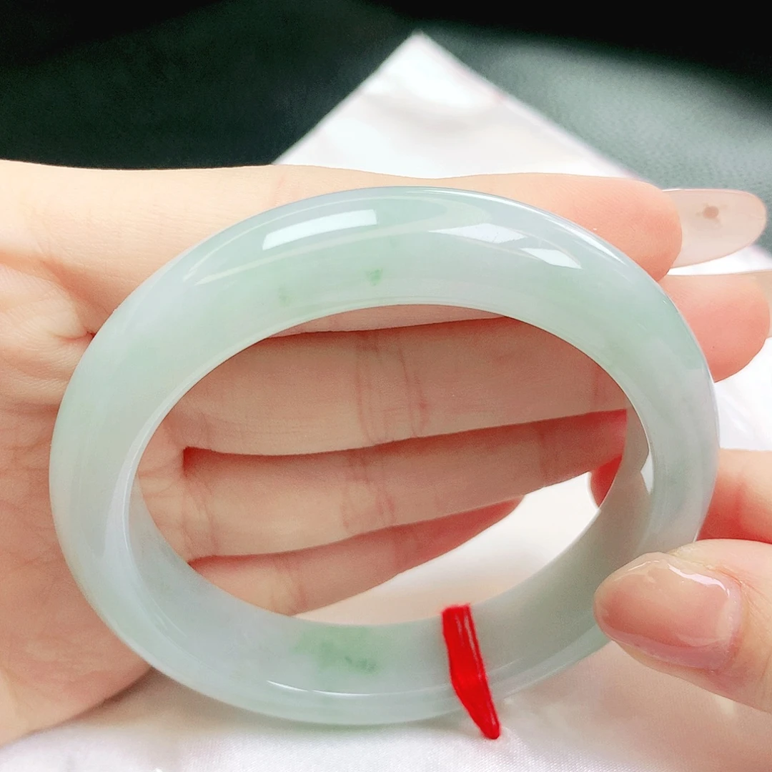 翡翠未镶嵌手镯缅甸天然a货翡翠