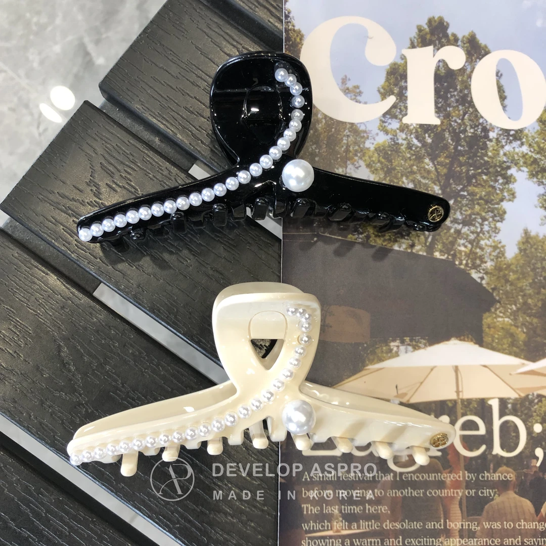 【现货】【ASPRO醋酸】韩国新款抓夹发夹正品爆款减龄洋气A3-3-C105