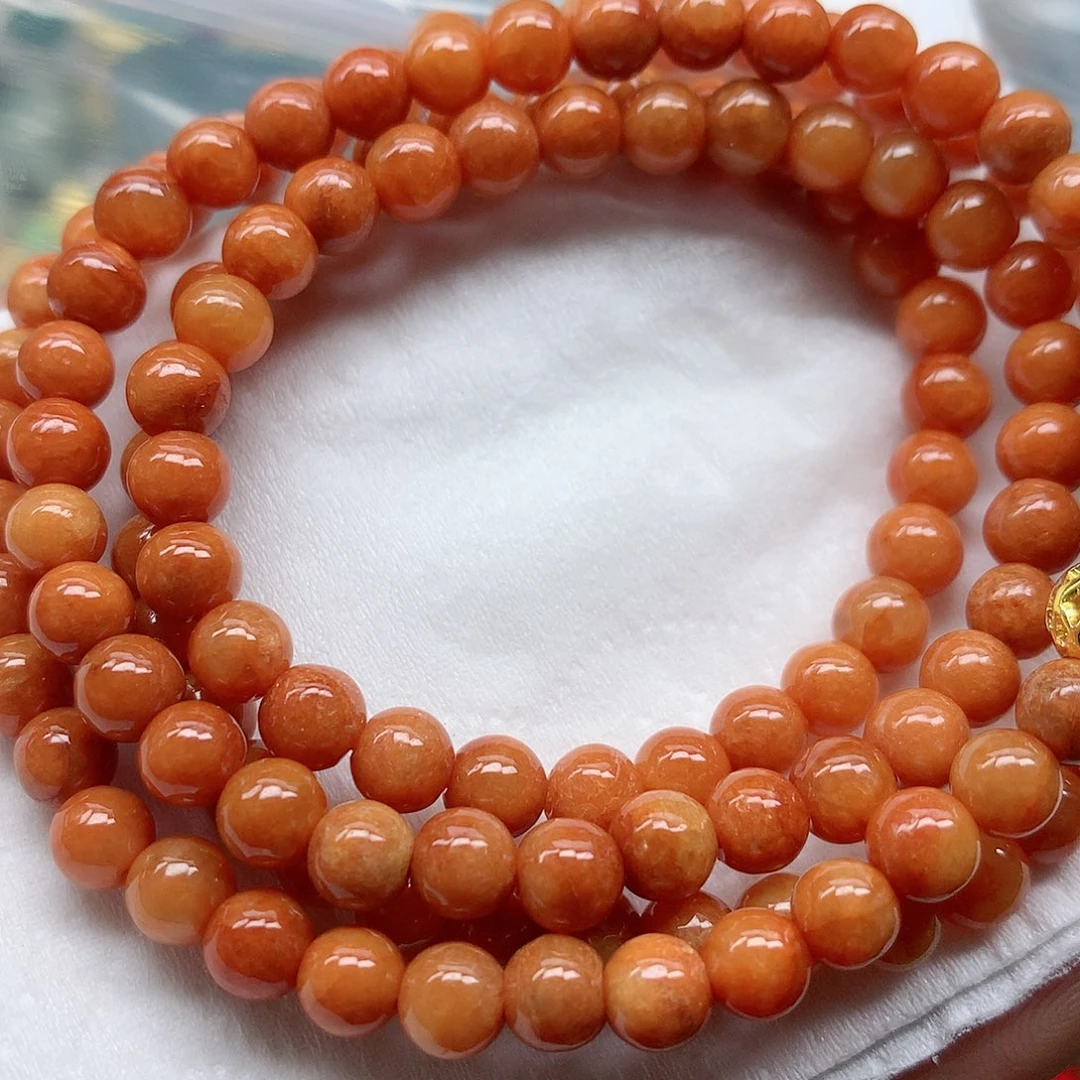 翡翠颈饰未镶嵌手串