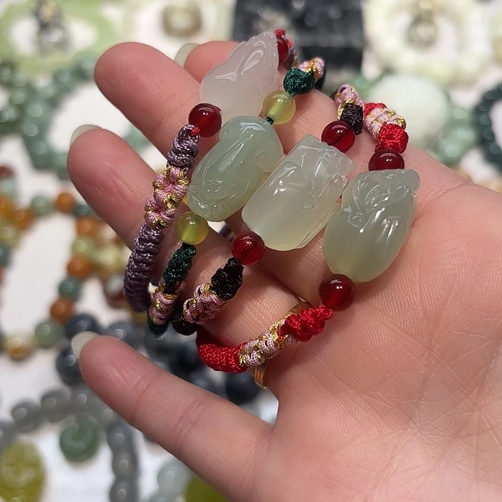 蛇纹石玉未镶嵌手串