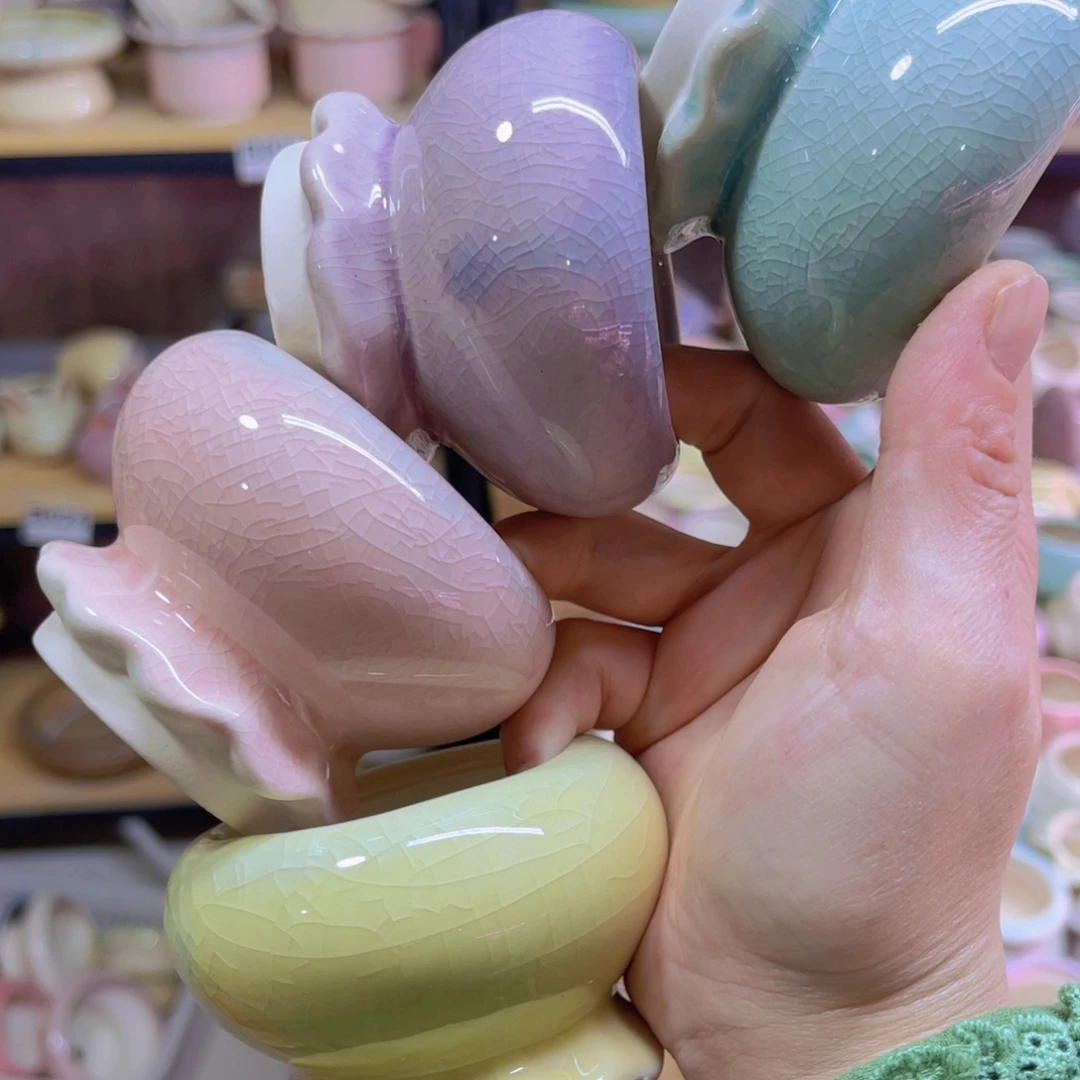 陶瓷花盆当场凑满12包邮