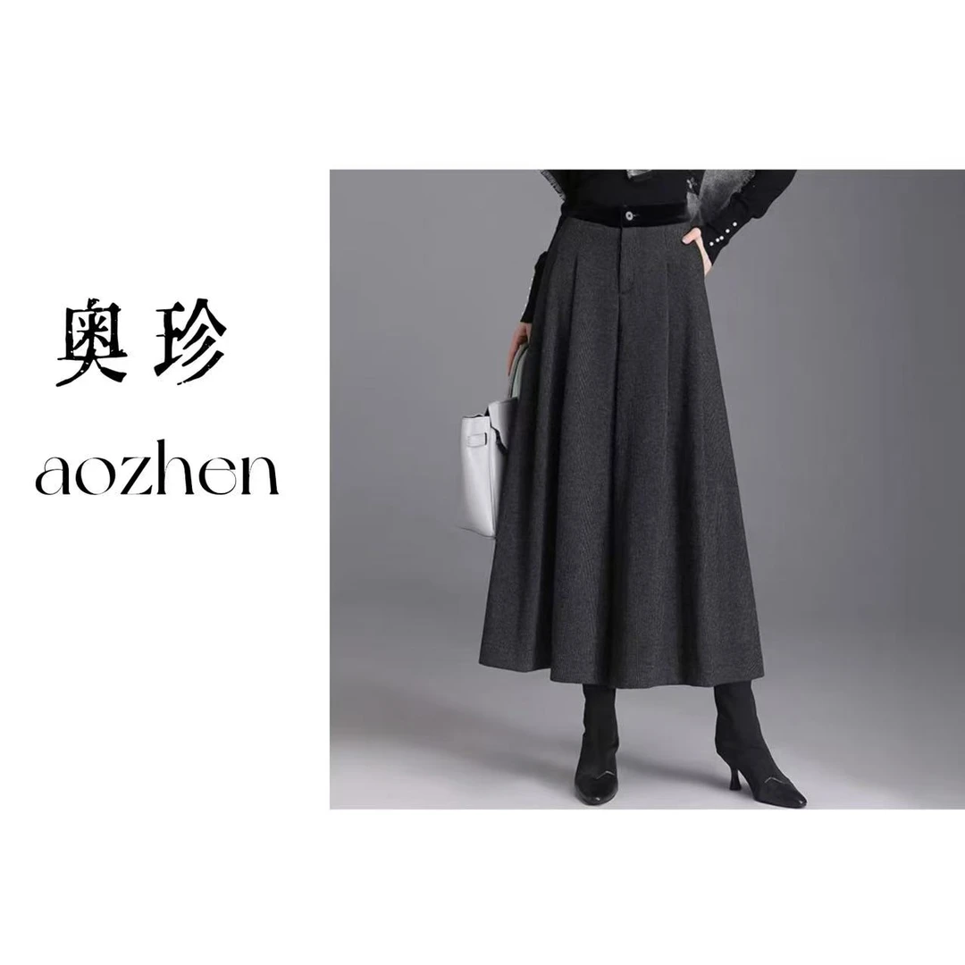 【百搭裤王】时髦阔腿裤秋冬季宽松爆款裙裤