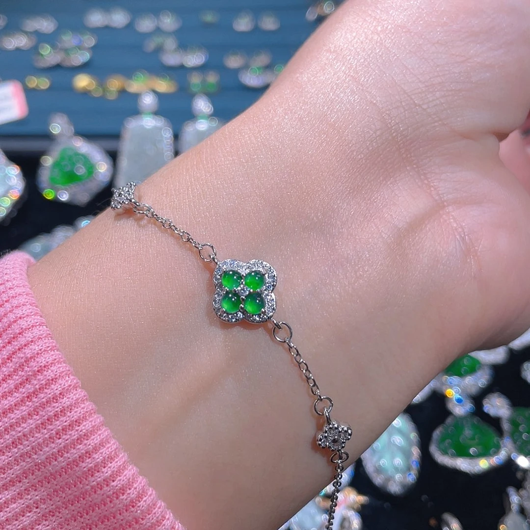 未镶嵌手链翡翠手链