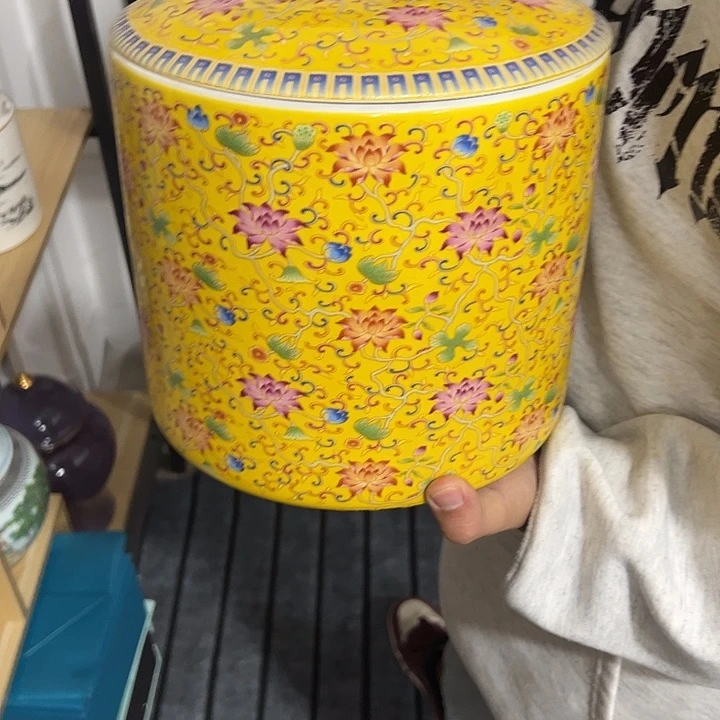 茶叶罐陶瓷家用储物罐瑕疵福利品介意勿拍