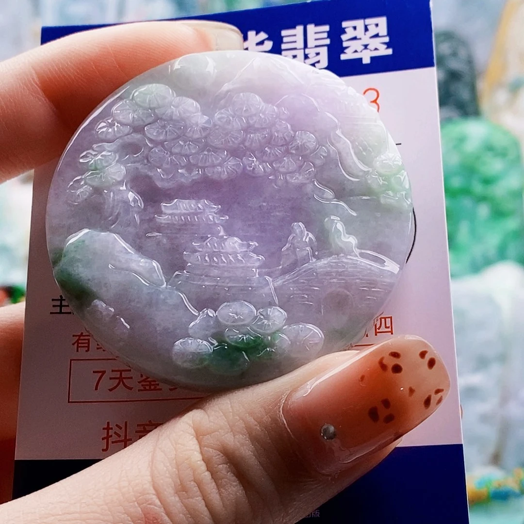 吊坠(不含链)未镶嵌翡翠