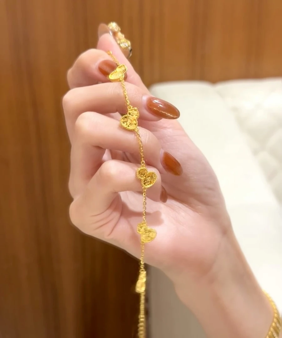 【贝利首饰】葫芦手链cnc 爆闪时尚百搭