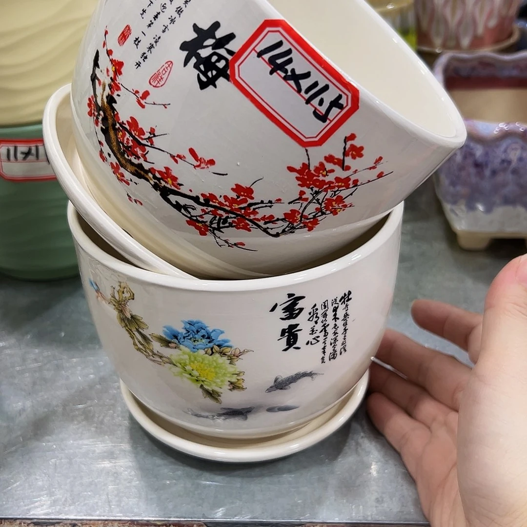 绿植多肉陶瓷花盆