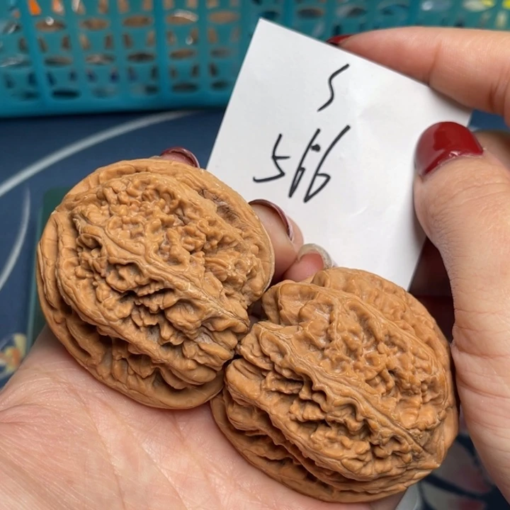 文玩核桃把件粗筋45