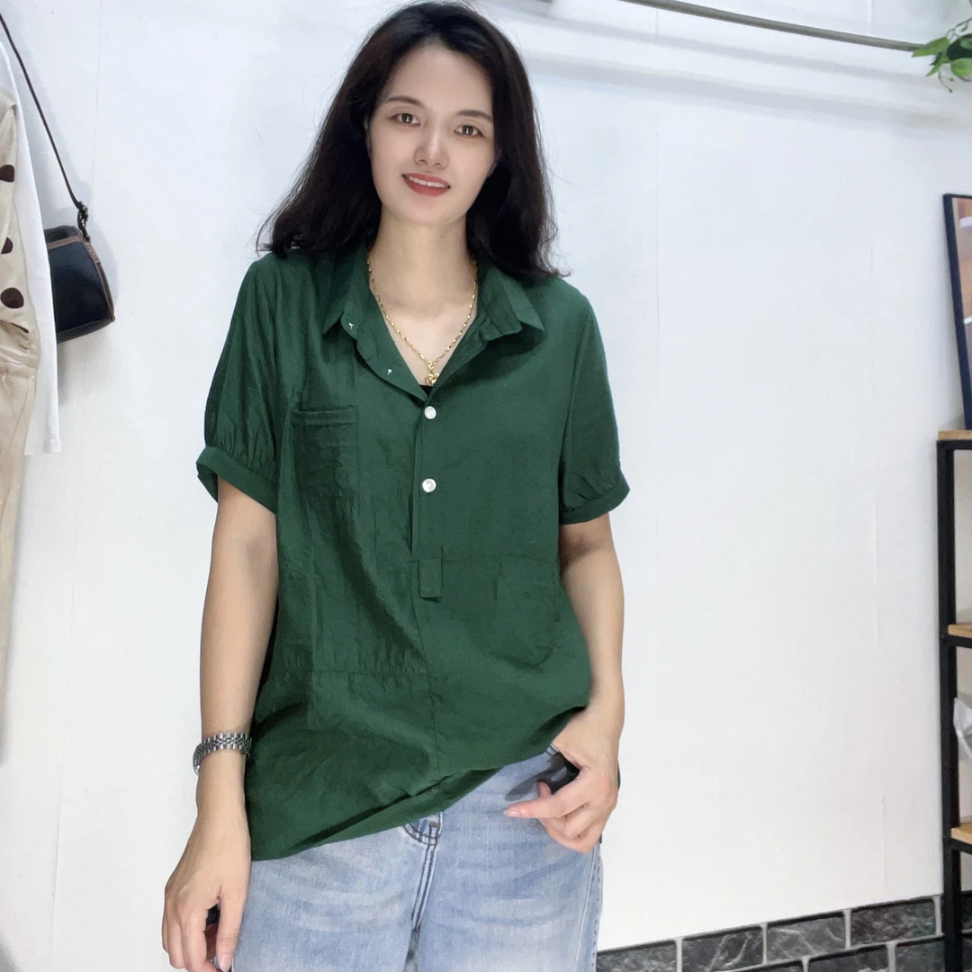 夏季新款宽松衬衫6721（清仓福利）