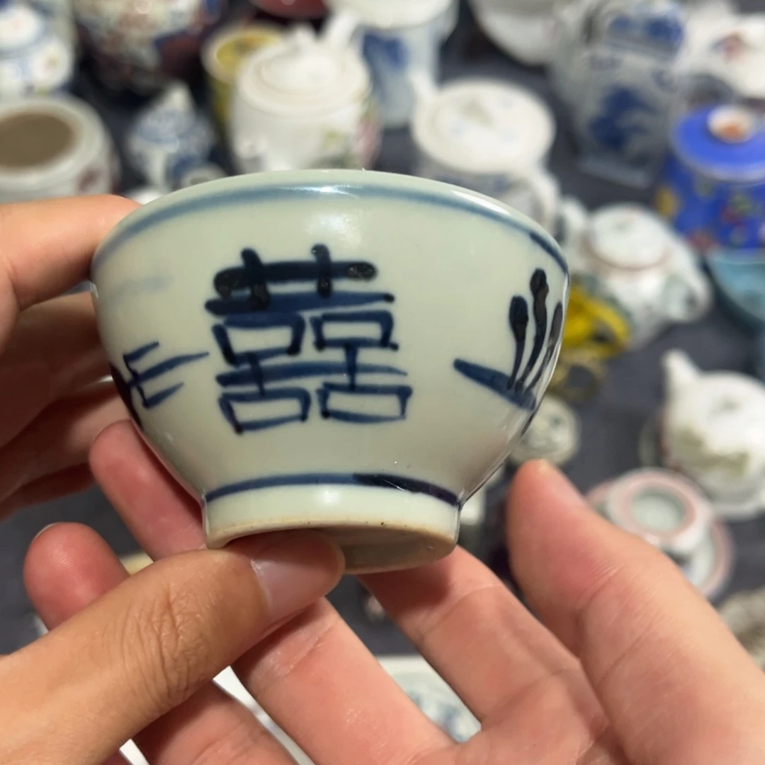 摆件景德镇陶瓷杯子