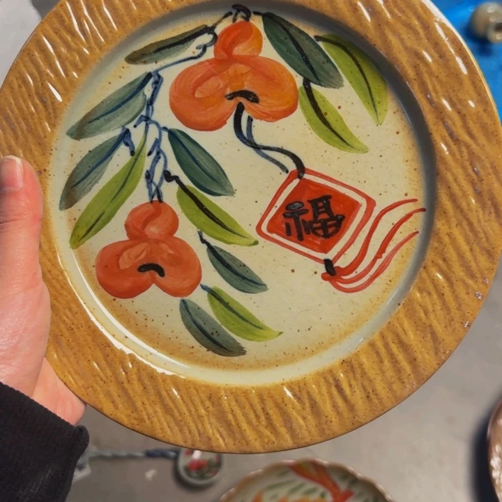 瓷片景德镇陶瓷手工手绘