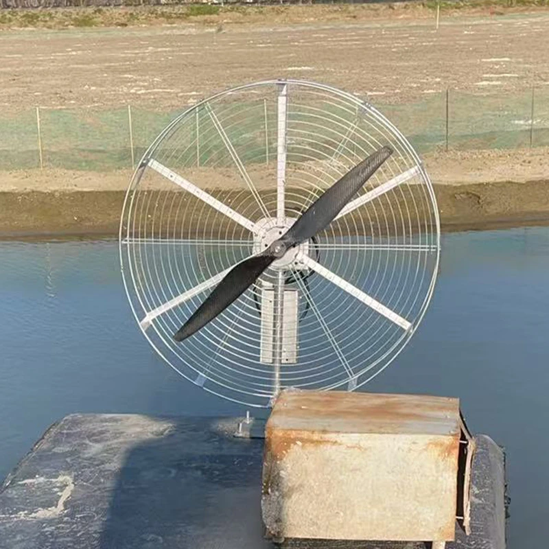 米碳钎维风力推进器 48V可巡航虾塘船用螃蟹塘船电动挂浆机船外机