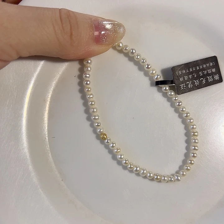 柠***草银S925镶嵌淡水珍珠设计款珠宝首饰