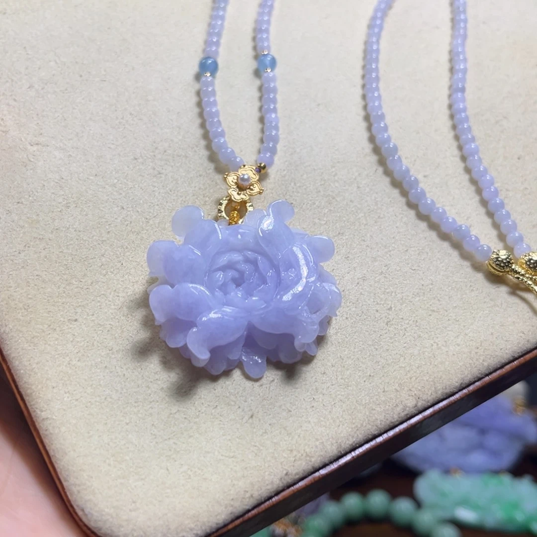 翡翠未镶嵌颈饰天然翡翠