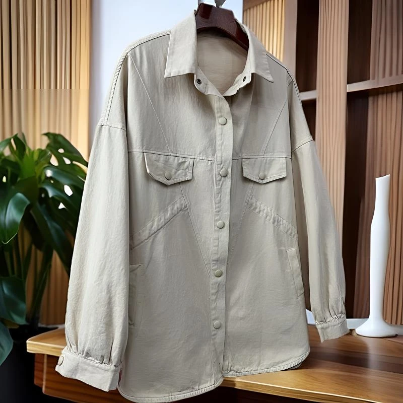 2025新建衣库春季新款中长款外套8201