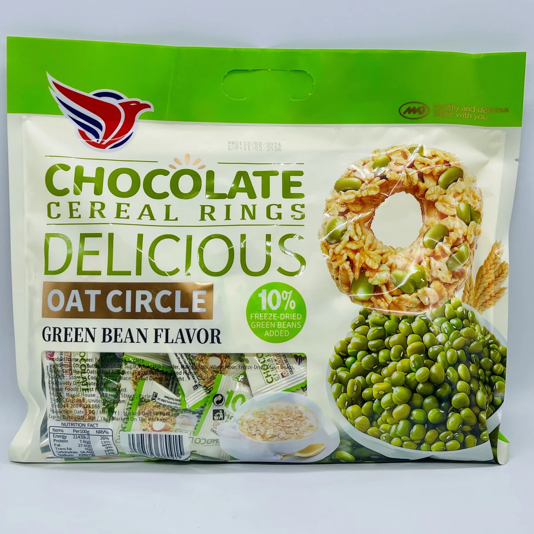 鹰牌红豆燕麦酥代可可脂巧克力 280克燕麦糖