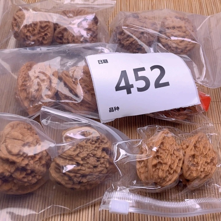 文玩核桃把件452号6对