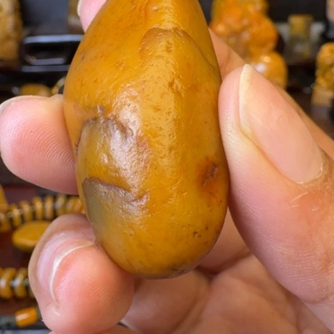 寿山石其他福*叔田黄原石