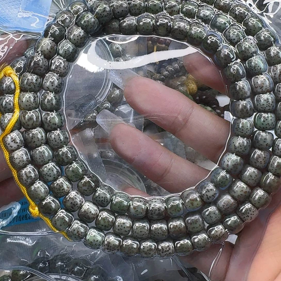 星月菩提手串29传说绿星月菩提87桶108