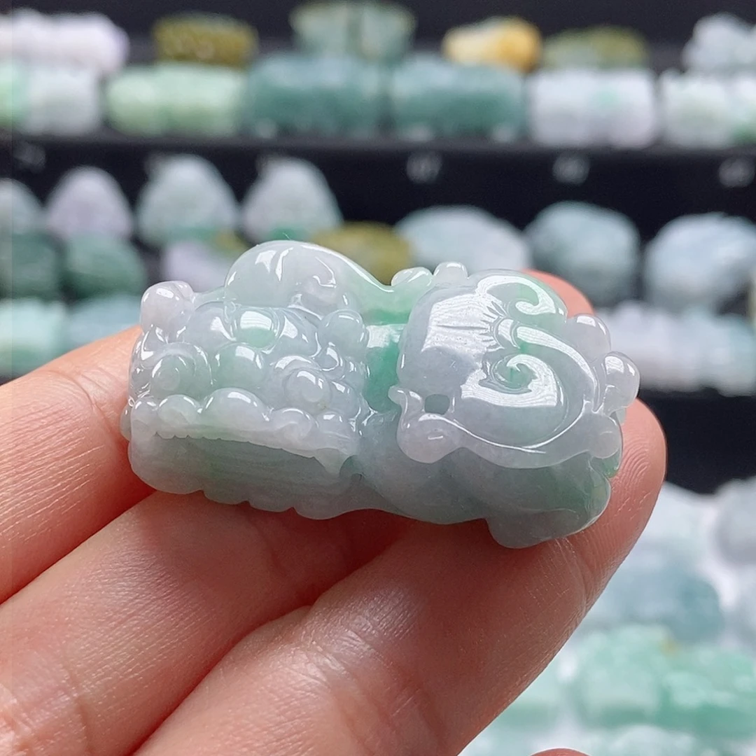 颈饰未镶嵌翡翠翡翠貔貅