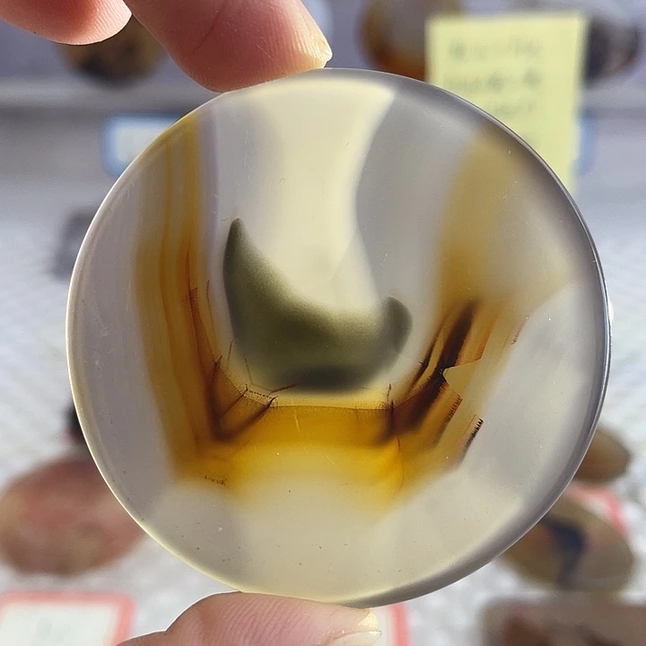 玛瑙/玉髓合金颈饰