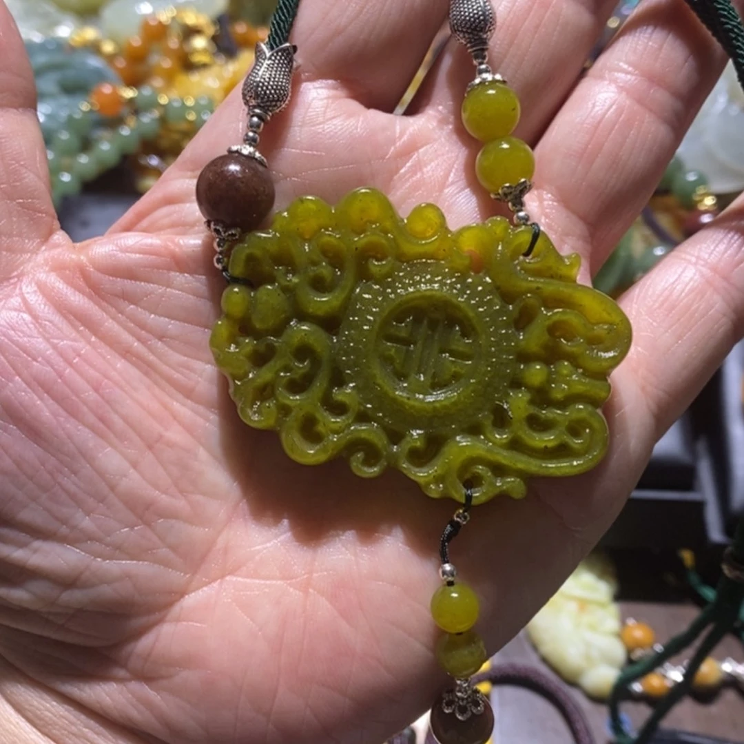 【闪购商品】岫玉毛衣链未镶嵌