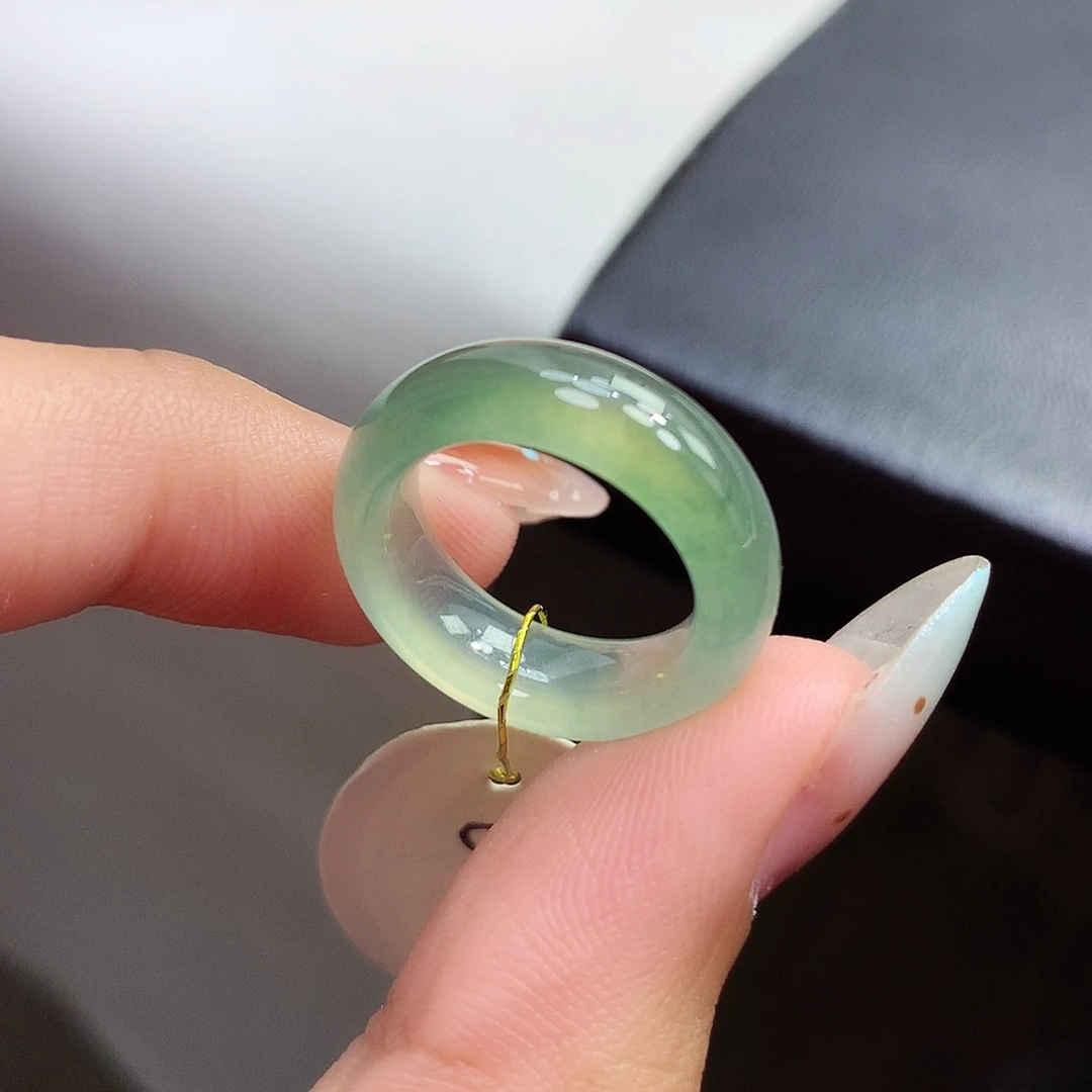 未镶嵌戒指翡翠67圈