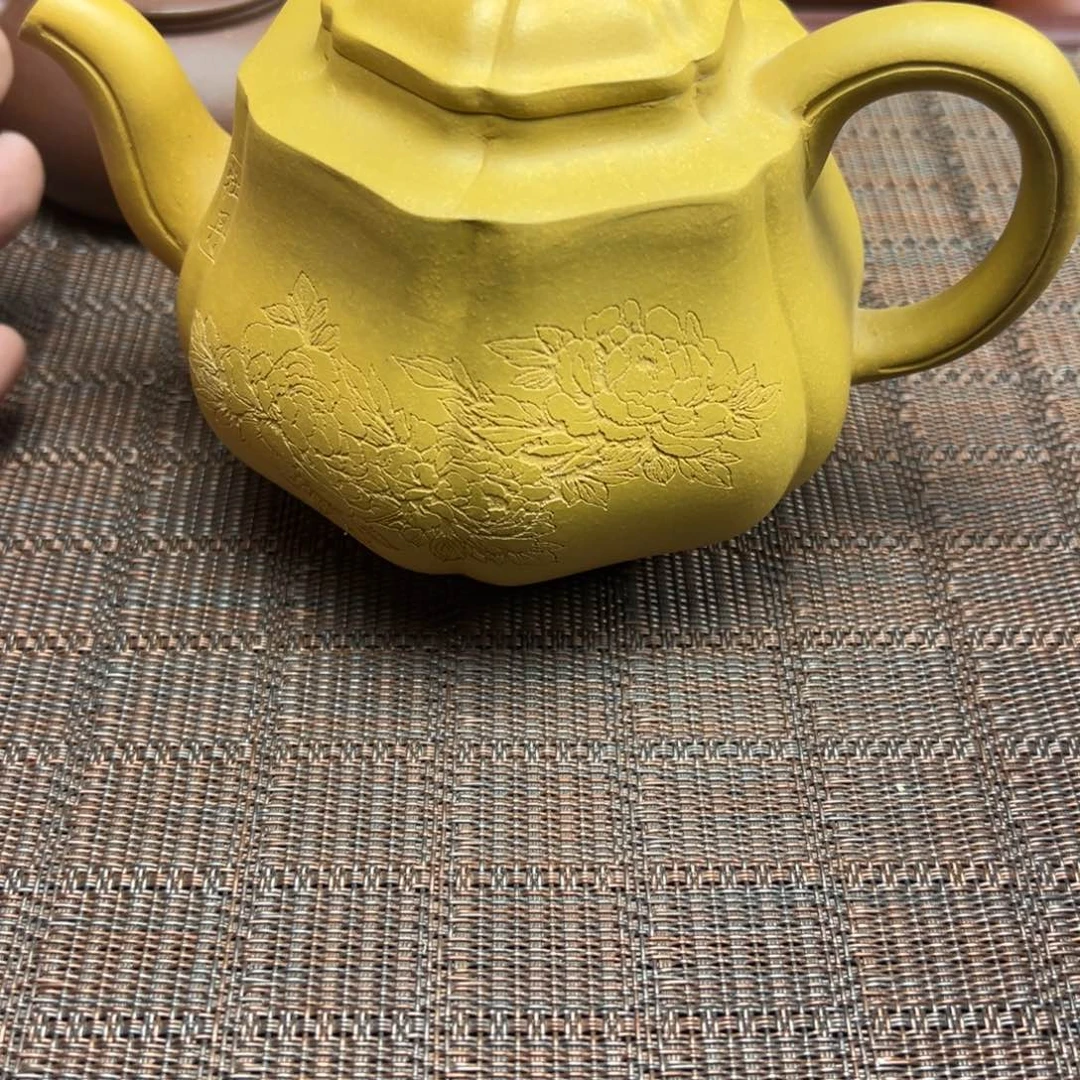 茶壶紫砂宜兴原矿紫砂壶450毫升容量