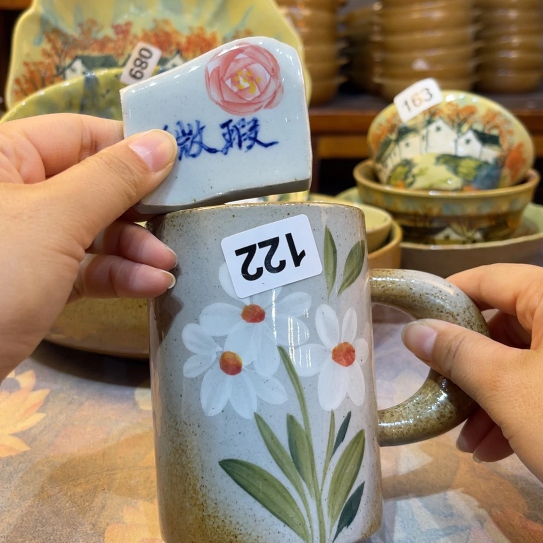 瓷片景德镇手工制作