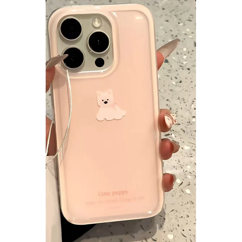 BANCA粉色粉西高地果冻适用iPhone16/15promax手机壳苹果14/13/12