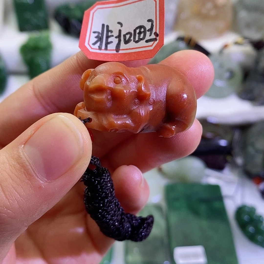 和田玉（糖玉）颈饰未镶嵌