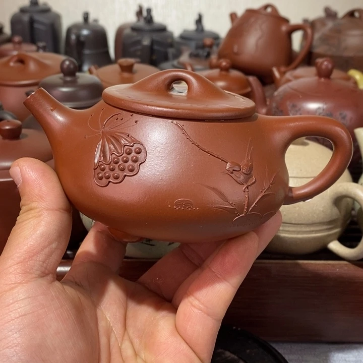 紫砂茶壶茗****馆精工制作