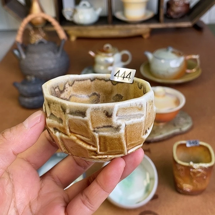 燃薪柴烧茶器主人杯