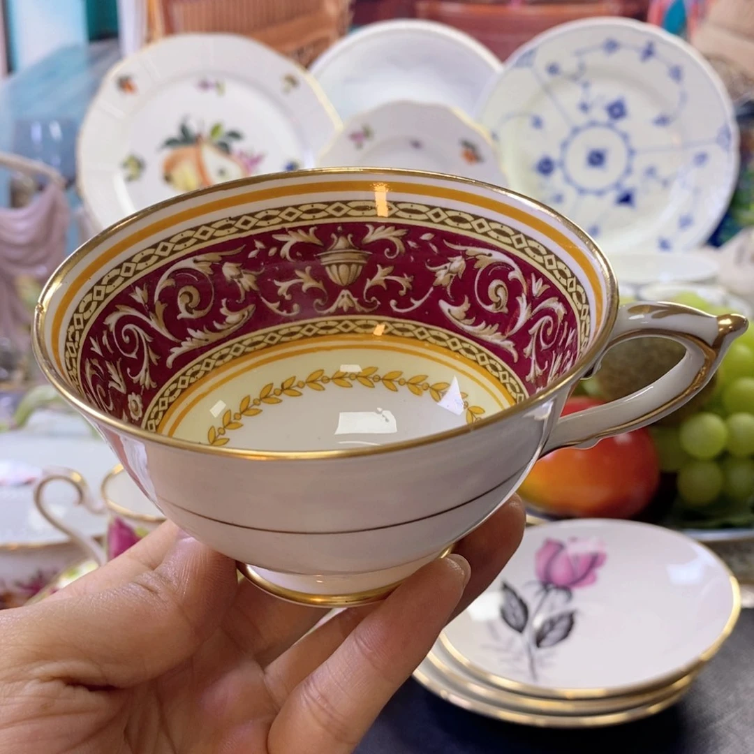 瓷器欧瓷咖啡杯水晶杯