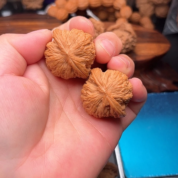 桃核把件核桃磨盘36