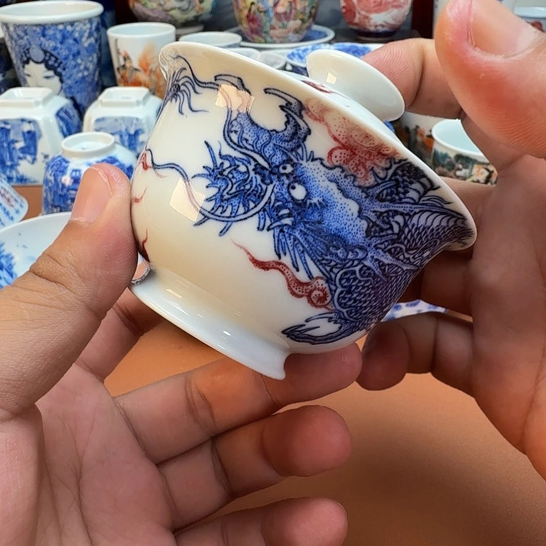敦***司景德镇全手工手绘陶瓷