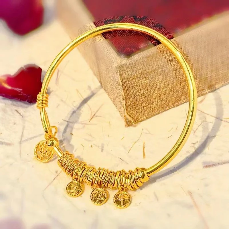 【抖音好货】孟加拉赤金豆豆提炼手工改款【平安喜乐多】精工版