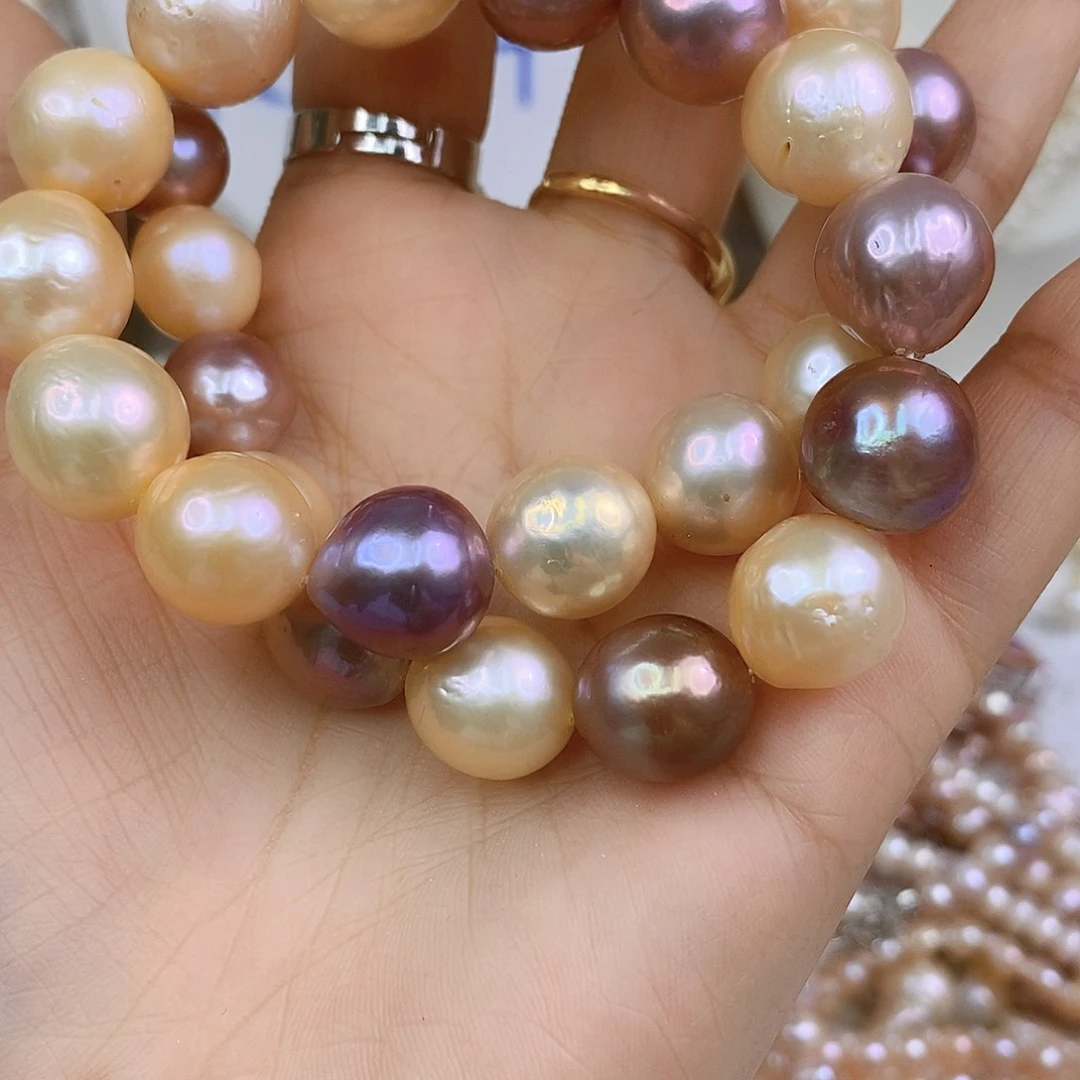 淡水珍珠手绳合金❤️*
